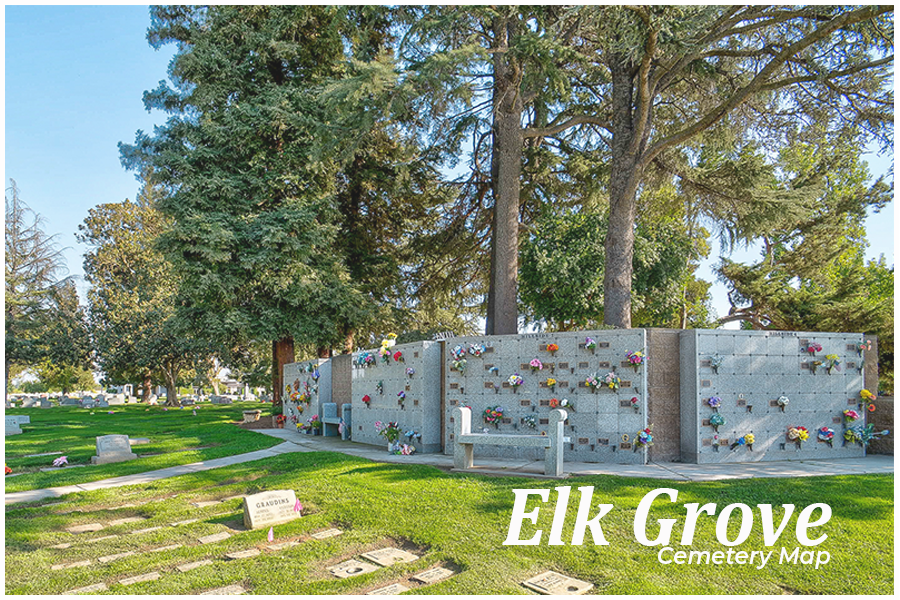 Elk Grove Cemetery Map - East Lawn